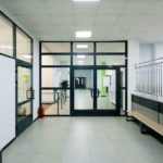 Противопожарная перегородка в коридор